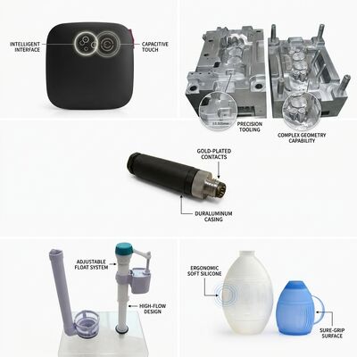 Multi Cavity Medical Device Housing Injection Molding Service S136 Mold Steel Custom Tooling